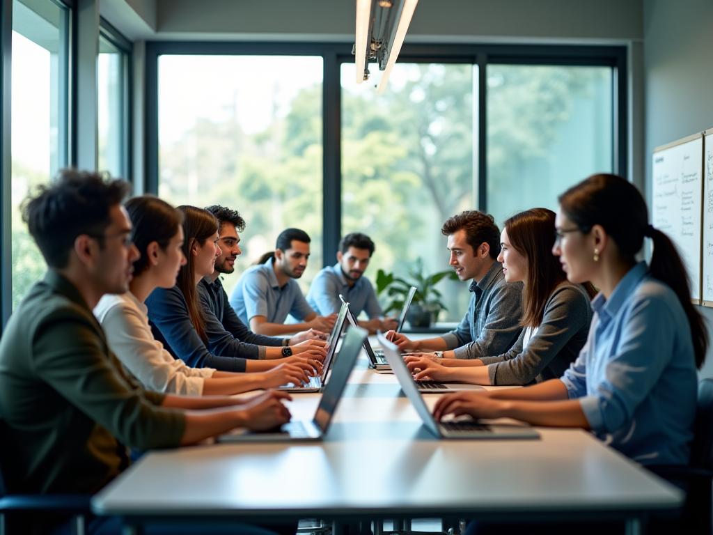 Equipo de Andean Puma en oficinas de Bogotá